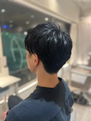 パーマ メンズ 塚本 希来のヘアスタイル