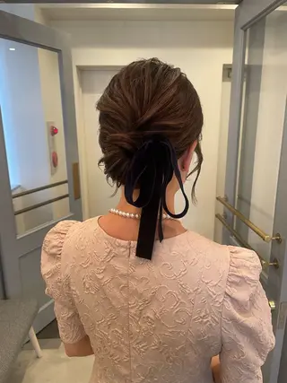 ヘアアレンジ 清水 玖琉海のヘアスタイル