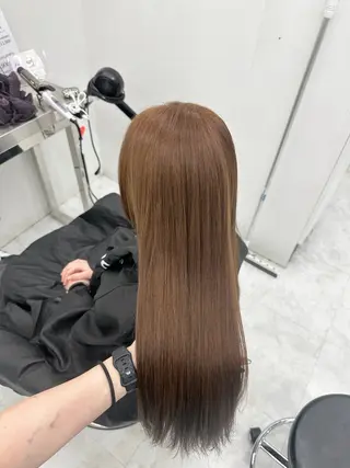 カラー 透明感ベージュ🎀 Anju/渋谷🎀のヘアスタイル