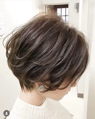 ショート 岡本 拡夢のヘアスタイル