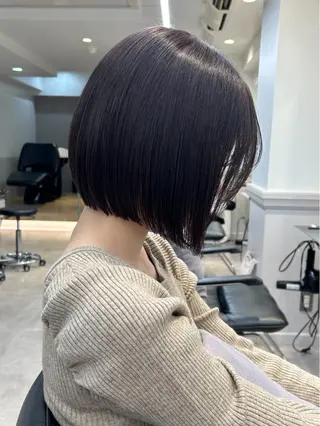 ショート ボブカット/ 尾崎龍聖のヘアスタイル