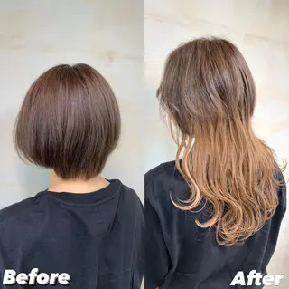 セミロング stylist Yumaのヘアスタイル