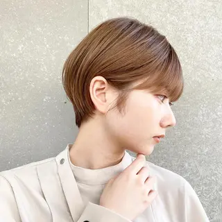ショート 似合わせ/小顔カット 🔷山方直也のヘアスタイル