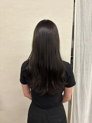 セミロング カラー 段野吾颯 ／ベージュカラーのヘアスタイル