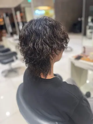 ミディアム パーマ メンズ AVANCE. annaのヘアスタイル