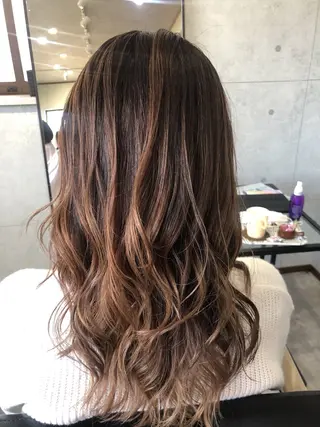 ミディアム REVE美容室 REVEマツエクのヘアスタイル