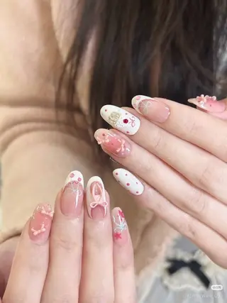 カラー AIN Nailのネイルデザイン