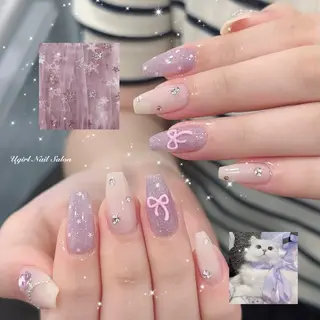 ネイル 🪄mimi🎀 Midori🪽のネイルデザイン
