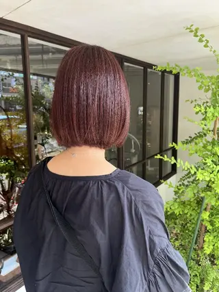 カラー ショート 韓国好き🇰🇷 美容師MIKUのヘアスタイル