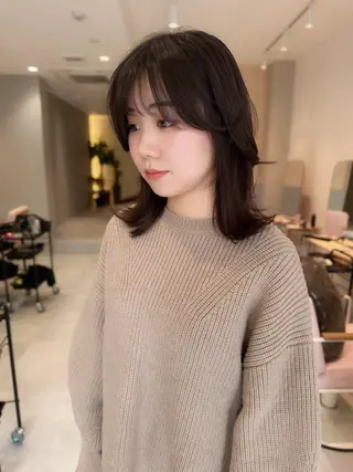 セミロング ✂️似合わせの魔術師 石田一樹✂️のヘアスタイル