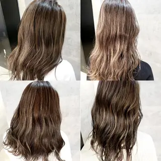 ミディアム カラー ミルクティー特化 🌈島内　琢真🌈のヘアスタイル