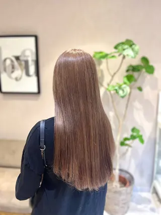 ロング カラー 寒色 ♡ レイヤー ┊︎miyuのヘアスタイル