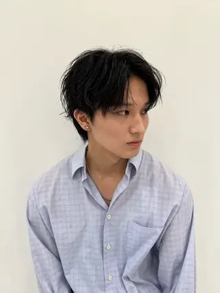 ショート パーマ メンズ 新井　翼/銀座 メンズお任せくださいのヘアスタイル