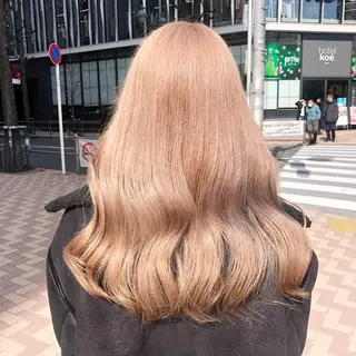 ロング カラー ゆう🫧 透明感/ハイトーンのヘアスタイル