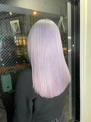 ロング カラー 安田和洋 ブリーチカラー特化のヘアスタイル