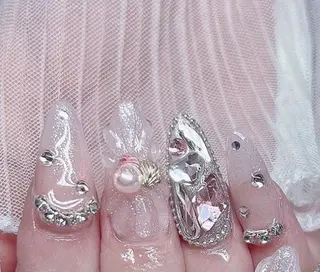 ネイル RAFFINE haru🦋🩵のネイルデザイン