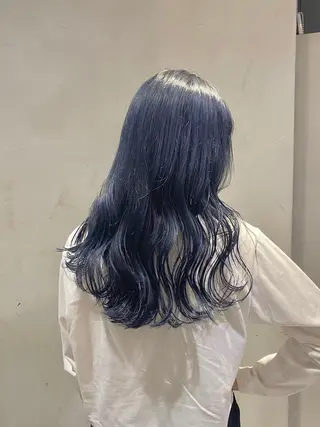 ロング カラー ヘアアレンジ 赤み消しグレージュ 🫒ｒｅｏｎのヘアスタイル