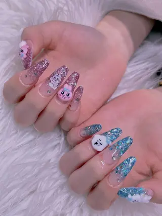 ネイル 長さだし専門店 M2　rikaのネイルデザイン