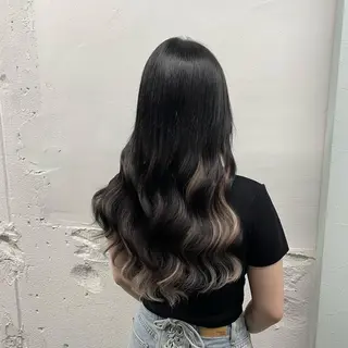 ロング カラー 🧡艶髪ちゅるん髪 🫧🧡YUKI❄️のヘアスタイル