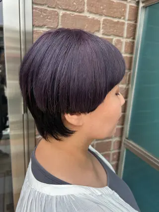 ショート カラー 久木原 ゆりのヘアスタイル