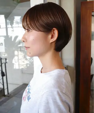 ショート 艶髪/ショートボブ /KYOYAのヘアスタイル