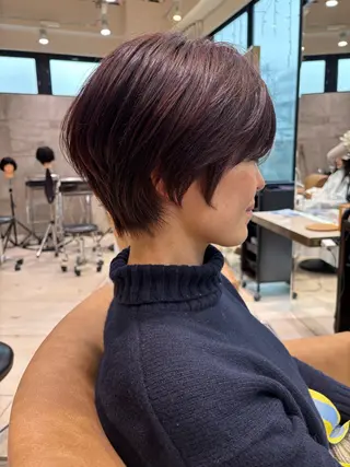 ショート 大人ショート特化/ カットモデル/表参道のヘアスタイル