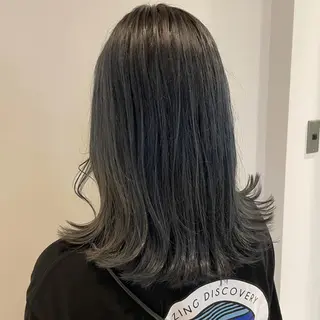 ミディアム カラー ✨️美髪✨️透明感カ ラー✨️大泉翔／店長のヘアスタイル