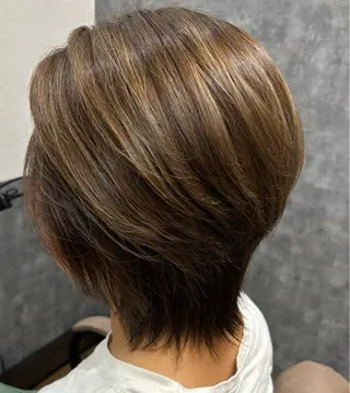 ショート カラー テーラヘア TERAMOTOのヘアスタイル