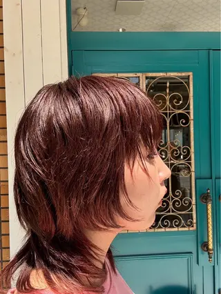 ミディアム カラー 透明感カラー 🫧ゆうしん/平尾のヘアスタイル