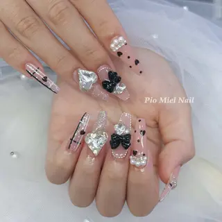 ネイル HANA 長さだしのネイルデザイン