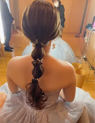 ヘアアレンジ 久井 由香のヘアスタイル