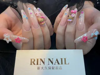 ネイル Rin Nail 新大久保店のネイルデザイン