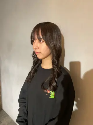 カラー 🎀西川芽依/ 暖色カラー🎀のヘアスタイル