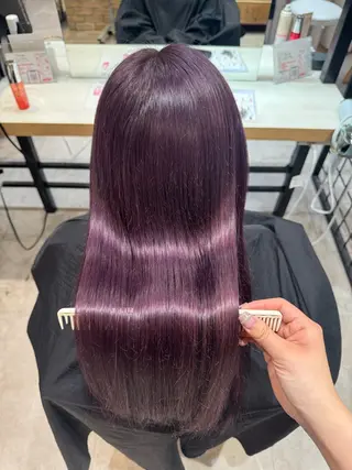 カラー Miyuu🎀カラー ・束感マツエク👀✨のマツエク・マツパデザイン