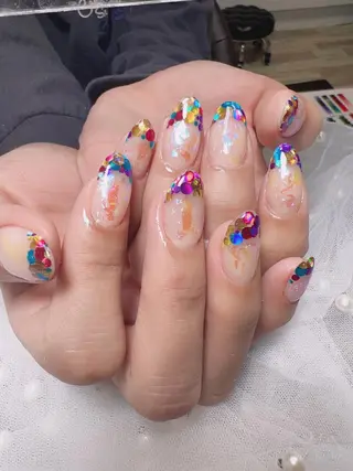ショート カラー ネイル Nail NaNaのネイルデザイン