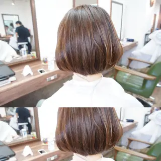 ショート カラー 🟦髪質改善6年 💊YAMAMOTOのヘアスタイル