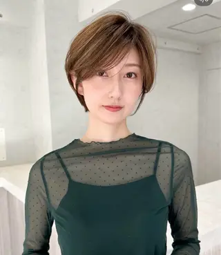 ショート 🫧似合わせショート イシダ🫧のヘアスタイル