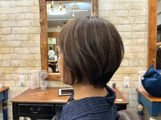 ショート 小顔似合わせカット ┊︎*AYANO*のヘアスタイル