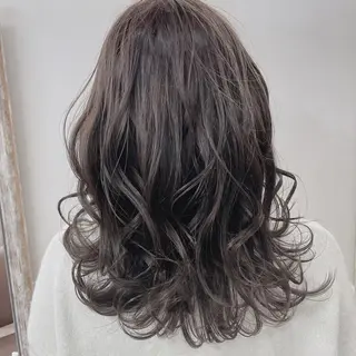 ミディアム カラー TOWA 野村　コウダイのヘアスタイル