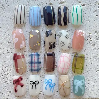 ネイル nailsalon amity🌿池田のネイルデザイン