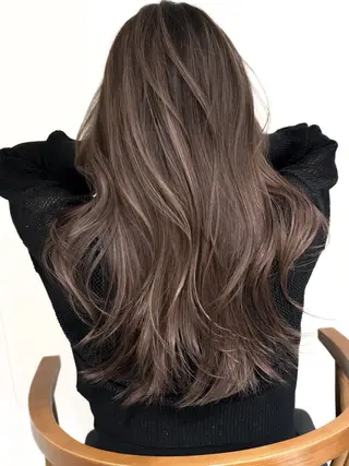 ロング カラー ✨小顔顔まわり✨ サイトウ　アツキのヘアスタイル