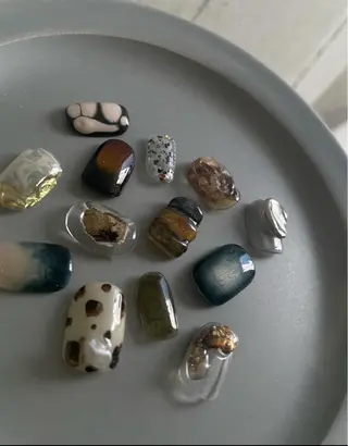 ネイル mano Hanaのネイルデザイン