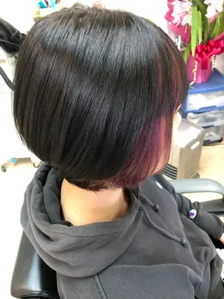 ショート カラー 石塚 浩のヘアスタイル