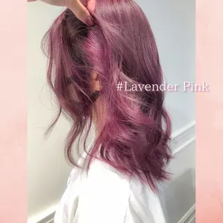 ミディアム カラー miyu /トレンド カラー×艶髪のヘアスタイル