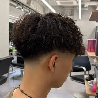 パーマ メンズ メンズパーマ特化 美容師/ハルキのヘアスタイル