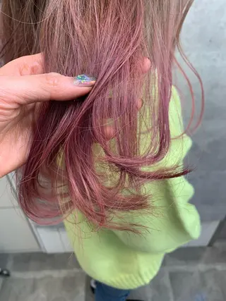 セミロング カラー 今野 美栄のヘアスタイル