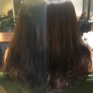 ロング パーマ 髪質改善縮毛矯正 専門店のヘアスタイル