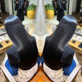 ロング 縮毛矯正 髪質改善🎀カノンのヘアスタイル