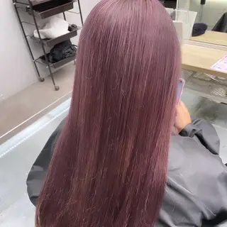 ロング カラー ハイトーンレイヤー 吉祥寺/nana🎀のヘアスタイル