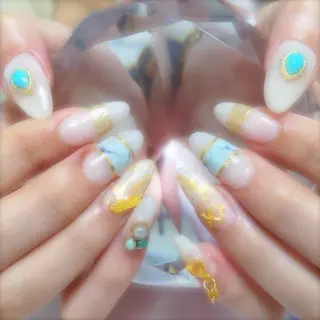 ネイル 🩵池袋heart nail🩵のネイルデザイン